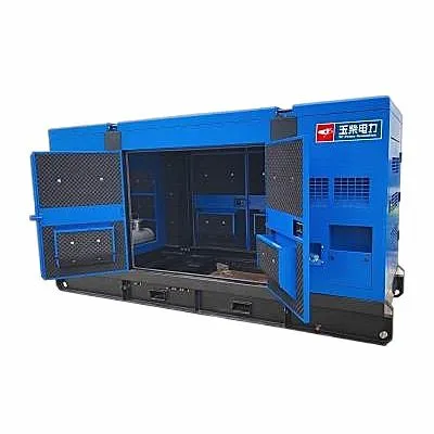 400KW -50 hz -400 v conjunto de geradores diesel silencioso