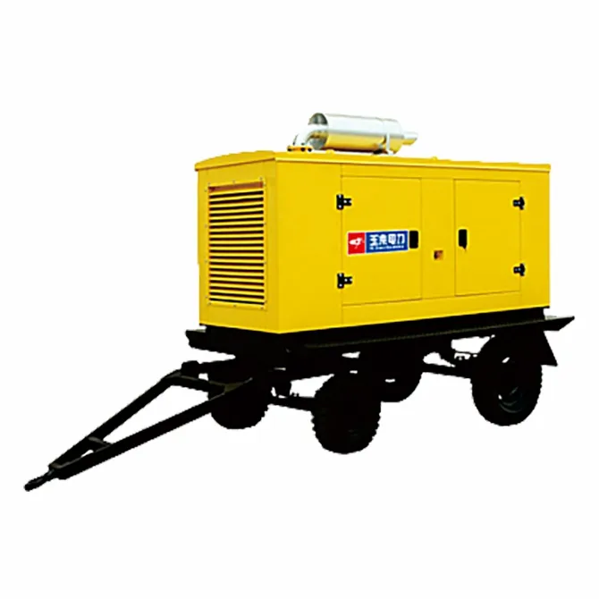 500KW -50 Hz -400 V Tipo de trailer Diesel Generator Set