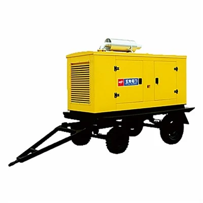 60KW -60 Hz -400 V Tipo de trailer Diesel Generator Conjunto